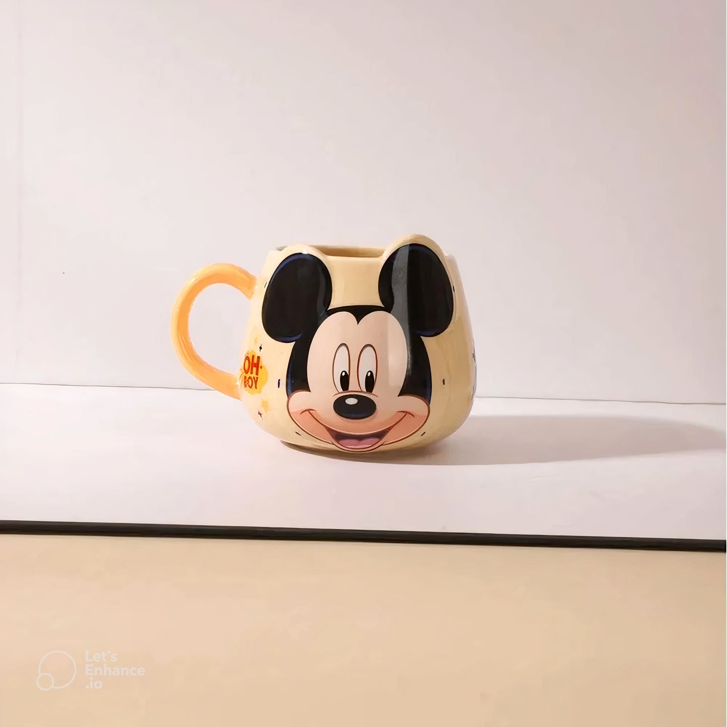 DISNEY MICKEY & FRIEDNS EMBOSSED COFFEE MUG 450ML MICKEY MOUSE