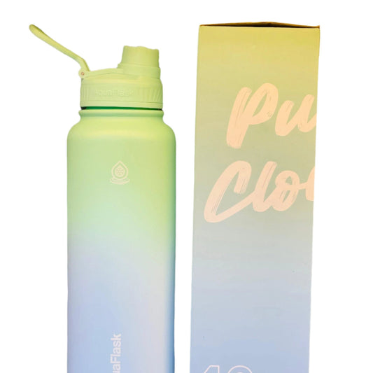 AQUA FLASK BOTTLE DREAM COLLECTION (40OZ) PUFFY CLOUDS