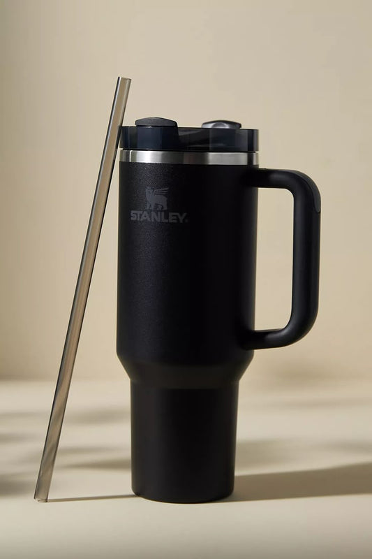 BLACK STAINLESS WATER TUMBLER