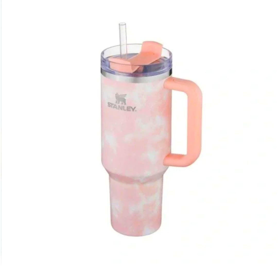 PINK TIE AND DIE WATER TUMBLER