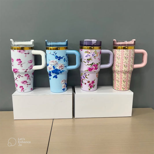 STANLEY X LOVESHACKFANCY QUENCHER - 14 OZ