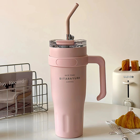 PINK DOUBLE WALL INSULATED TUMBLER 40 OZ