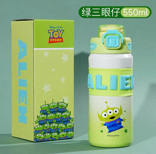 KIDS ALIEN WATER BOTTLE STANLESS STEAL