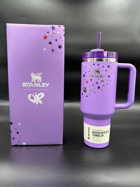 LAVENDER BEAUTY 40 OZ STANLEY STAINLESS TUMBLER