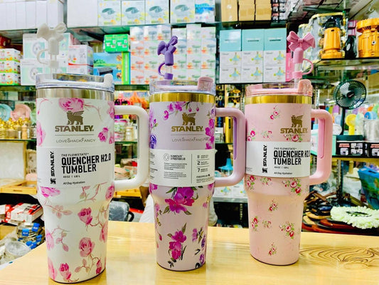 ROSSY IN WHITE PASTEL DREAM STANLEY TUMBLER 40 OZ