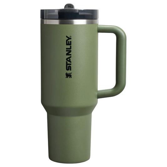 CLASSIC GREEN STANLEY TUMBLER 40 OZ STAINLESS STEAL