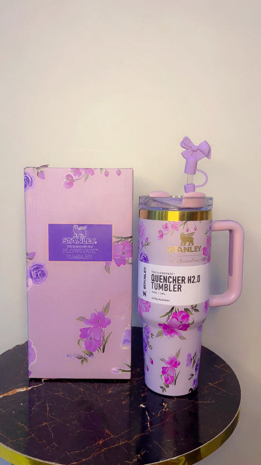 PURPLE QUENCHER  PASTEL DREAM STANLEY TUMBLER 40 OZ