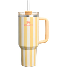YELLOW STANLEY THE QUENCHER H2.0 FLOWSTATE TUMBLER- 40 OZ BUTTER CABANA GLOSS