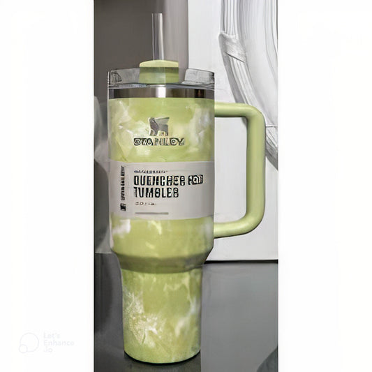 STANELY THE QUENCHER H2.O TUMBLER- CITRONE TIE & DIE 40 0Z